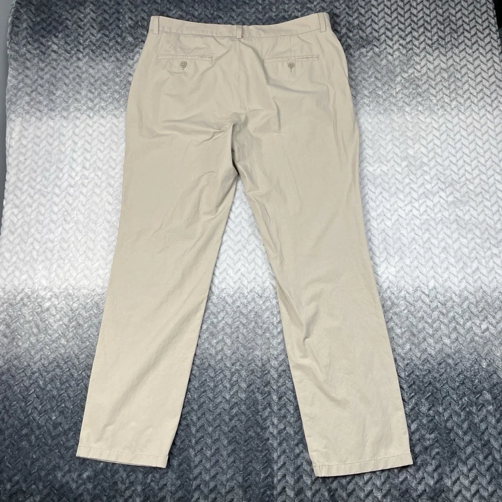 Vineyard Vines On The Go 5 Pocket Pants Mens 36x32 Khaki Golf OTG Lightweight